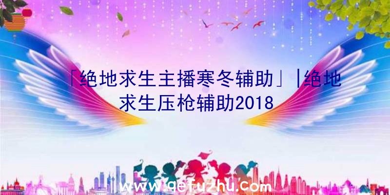 「绝地求生主播寒冬辅助」|绝地求生压枪辅助2018